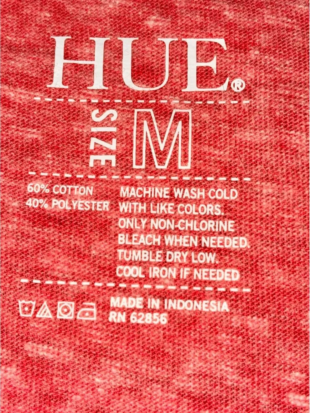 HUE Women's Medium Pink Top and Printed Pajama Pants Set